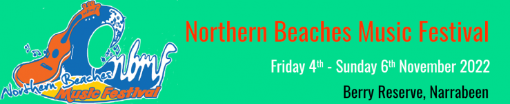 Northern Beaches Music Festival Heading
